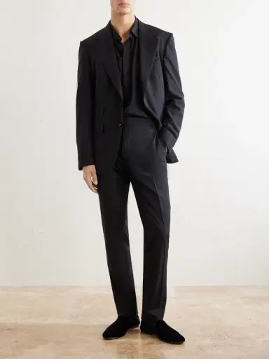 Tom Ford Shelton Stretch-Wool Jacket - Men | Thumbnail 2 Tom Ford Shelton Stretch-Wool Jacket - Men | Thumbnail 2