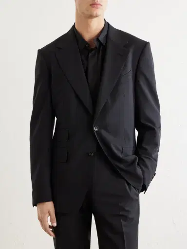 Tom Ford Shelton Stretch-Wool Jacket - Men | Thumbnail 3 Tom Ford Shelton Stretch-Wool Jacket - Men | Thumbnail 3