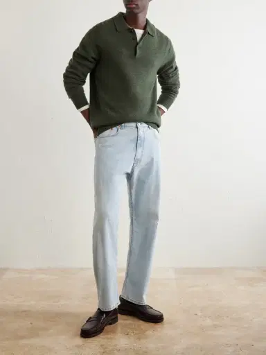 Ghiaia Cashmere Straight-Leg Distressed Jeans - Men | Thumbnail 2 Ghiaia Cashmere Straight-Leg Distressed Jeans - Men | Thumbnail 2