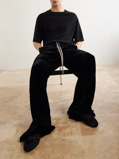 Rick Owens Minimal Sneaks Pony Hair Sneakers - Men | Thumbnail 2 Rick Owens Minimal Sneaks Pony Hair Sneakers - Men | Thumbnail 2