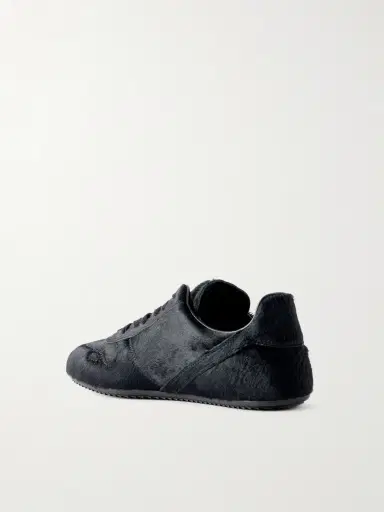 Rick Owens Minimal Sneaks Pony Hair Sneakers - Men | Thumbnail 4 Rick Owens Minimal Sneaks Pony Hair Sneakers - Men | Thumbnail 4