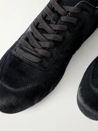 Rick Owens Minimal Sneaks Pony Hair Sneakers - Men | Thumbnail 5 Rick Owens Minimal Sneaks Pony Hair Sneakers - Men | Thumbnail 5