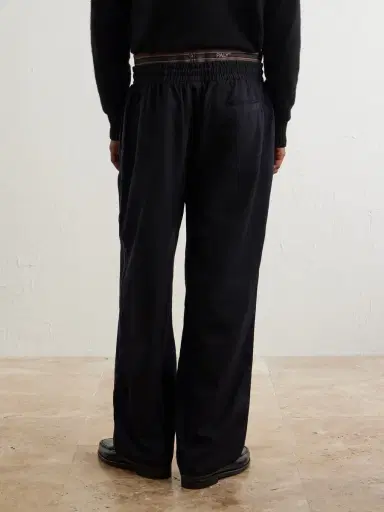 Paly Hollywood Wide-Leg Wool-Blend Sweatpants - Men | Thumbnail 4 Paly Hollywood Wide-Leg Wool-Blend Sweatpants - Men | Thumbnail 4