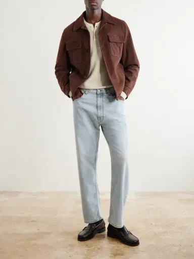 Ghiaia Cashmere Straight-Leg Jeans - Men | Thumbnail 2 Ghiaia Cashmere Straight-Leg Jeans - Men | Thumbnail 2