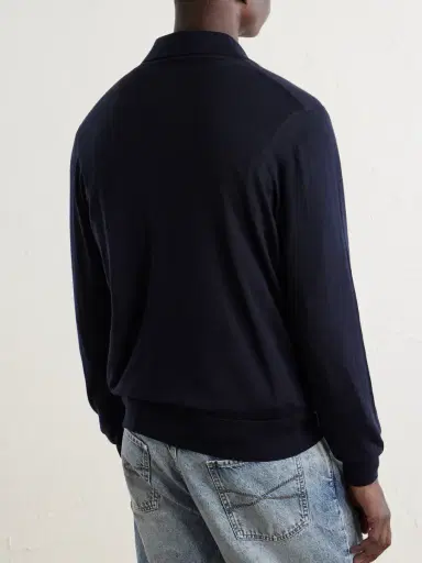 Sease Lasca Virgin-Wool Polo Shirt - Men | Thumbnail 4 Sease Lasca Virgin-Wool Polo Shirt - Men | Thumbnail 4