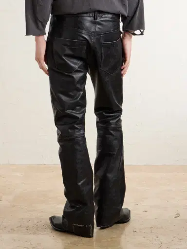 Enfants Riches Déprimés Wicked Game Flared Leather Trousers - Men | Thumbnail 4 Enfants Riches Déprimés Wicked Game Flared Leather Trousers - Men | Thumbnail 4