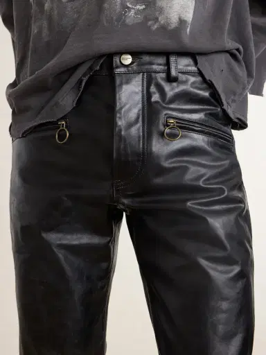 Enfants Riches Déprimés Wicked Game Flared Leather Trousers - Men | Thumbnail 5 Enfants Riches Déprimés Wicked Game Flared Leather Trousers - Men | Thumbnail 5