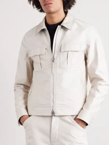 Tom Ford Slim-Fit Cotton-Satin Blouson Jacket - Men | Thumbnail 3 Tom Ford Slim-Fit Cotton-Satin Blouson Jacket - Men | Thumbnail 3