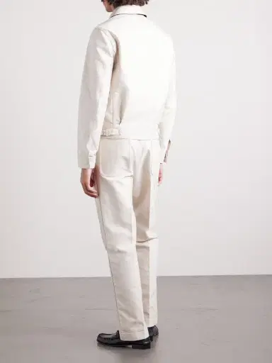 Tom Ford Slim-Fit Cotton-Satin Blouson Jacket - Men | Thumbnail 4 Tom Ford Slim-Fit Cotton-Satin Blouson Jacket - Men | Thumbnail 4