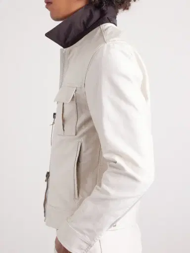 Tom Ford Slim-Fit Cotton-Satin Blouson Jacket - Men | Thumbnail 5 Tom Ford Slim-Fit Cotton-Satin Blouson Jacket - Men | Thumbnail 5