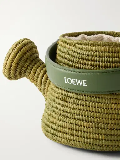 Loewe Paula's Ibiza Watering Can Leather-Trimmed Raffia Messenger Bag - Men | Thumbnail 5 Loewe Paula's Ibiza Watering Can Leather-Trimmed Raffia Messenger Bag - Men | Thumbnail 5