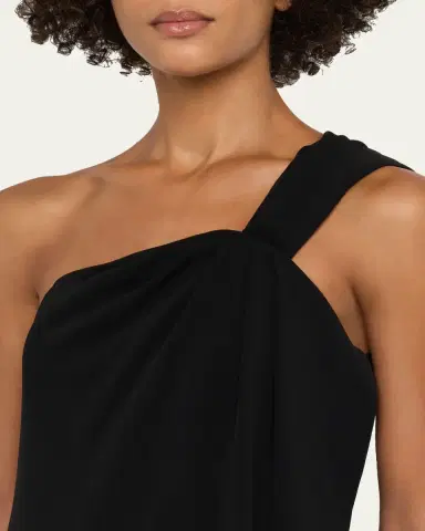 Ronny Kobo Xaden Draped One-Shoulder Crepe Maxi Dress | Thumbnail 5 Ronny Kobo Xaden Draped One-Shoulder Crepe Maxi Dress | Thumbnail 5