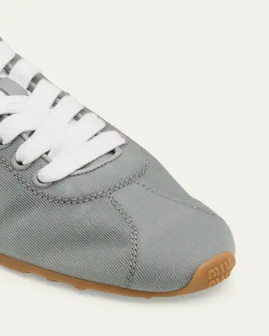 Miu Miu Mesh Retro Runner Sneakers | Thumbnail 5 Miu Miu Mesh Retro Runner Sneakers | Thumbnail 5