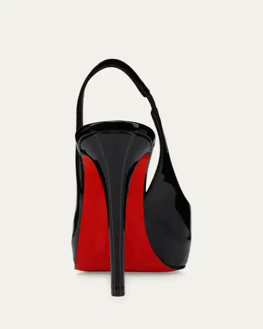 Christian Louboutin 120mm Lady Fanny Patent Leather Peep-Toe Pumps | Thumbnail 5 Christian Louboutin 120mm Lady Fanny Patent Leather Peep-Toe Pumps | Thumbnail 5