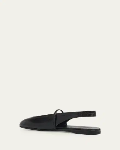 Miu Miu Leather Slingback Mary Jane Ballerina Flats | Thumbnail 4 Miu Miu Leather Slingback Mary Jane Ballerina Flats | Thumbnail 4