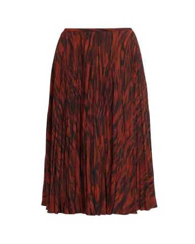 Proenza Schouler White Label Runa Printed Twill Midi Skirt | Thumbnail 1 Proenza Schouler White Label Runa Printed Twill Midi Skirt | Thumbnail 1