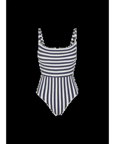 ANEMOS Mixed Stripes Square-Neck One-Piece Swimsuit | Thumbnail 2 ANEMOS Mixed Stripes Square-Neck One-Piece Swimsuit | Thumbnail 2