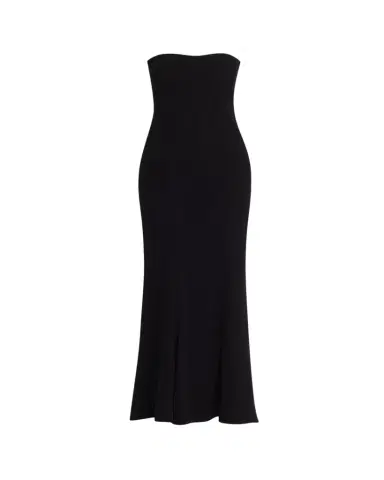 The Row Korose Strapless Silk Trumpet Maxi Dress | Thumbnail 1 The Row Korose Strapless Silk Trumpet Maxi Dress | Thumbnail 1