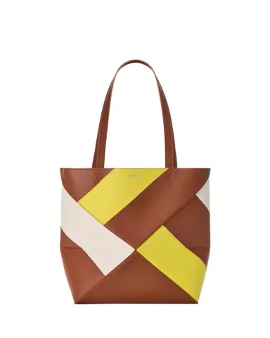 Loewe Puzzle Fold Geometric Colorblock Leather Tote Bag | Thumbnail 1 Loewe Puzzle Fold Geometric Colorblock Leather Tote Bag | Thumbnail 1