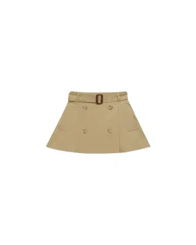 Burberry Girl's Katey Cotton Trench Skirt, Size -1 | Thumbnail 1 Burberry Girl's Katey Cotton Trench Skirt, Size -1 | Thumbnail 1
