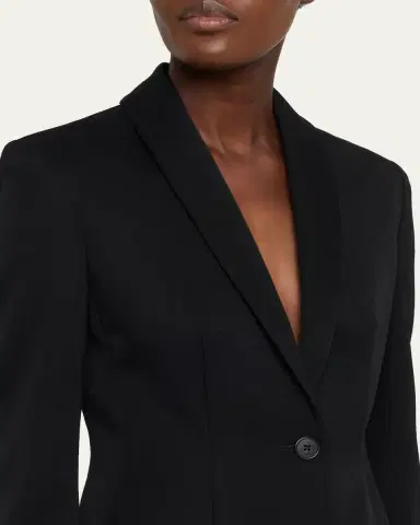 The Row Bettina Single-Breasted Slim Jacket | Thumbnail 5 The Row Bettina Single-Breasted Slim Jacket | Thumbnail 5