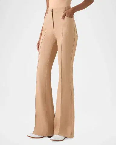 Akris Farid Bootcut Stretch Cotton Denim Pants | Thumbnail 6 Akris Farid Bootcut Stretch Cotton Denim Pants | Thumbnail 6
