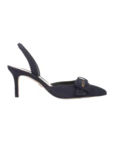 Veronica Beard 70mm Lenora Suede Slingback Pumps | Thumbnail 1 Veronica Beard 70mm Lenora Suede Slingback Pumps | Thumbnail 1
