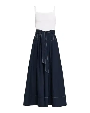 Cinq à Sept Olivia Layered Denim Dress | Thumbnail 1 Cinq à Sept Olivia Layered Denim Dress | Thumbnail 1