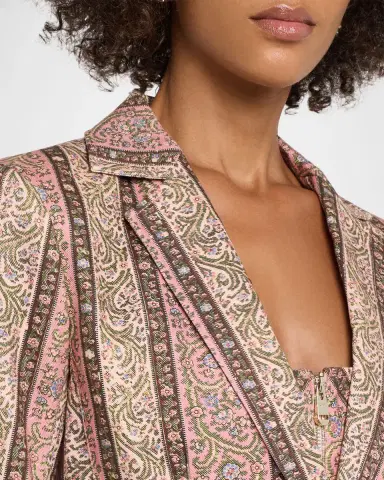 Cinq à Sept Pepper Paisley Single-Breasted Blazer | Thumbnail 5 Cinq à Sept Pepper Paisley Single-Breasted Blazer | Thumbnail 5