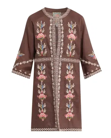 Johnny Was Embroidered Linen Jacket | Thumbnail 1 Johnny Was Embroidered Linen Jacket | Thumbnail 1