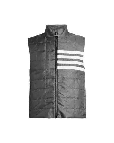 Thom Browne Men's Lightweight 4-Bar Quilted Ripstop Liner Vest | Thumbnail 1 Thom Browne Men's Lightweight 4-Bar Quilted Ripstop Liner Vest | Thumbnail 1
