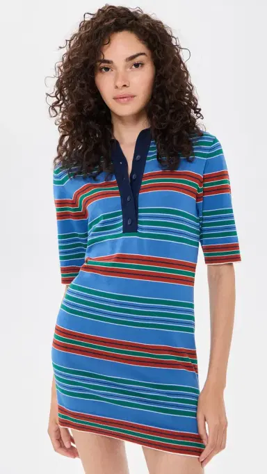 Faithfull Aldo Mini Dress Juan Stripe | Thumbnail 2 Faithfull Aldo Mini Dress Juan Stripe | Thumbnail 2