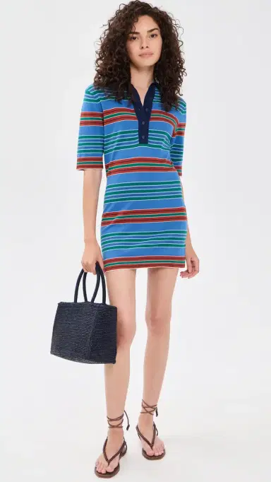 Faithfull Aldo Mini Dress Juan Stripe | Thumbnail 5 Faithfull Aldo Mini Dress Juan Stripe | Thumbnail 5