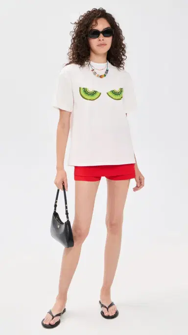Never Fully Dressed Kiwi T-Shirt White | Thumbnail 5 Never Fully Dressed Kiwi T-Shirt White | Thumbnail 5