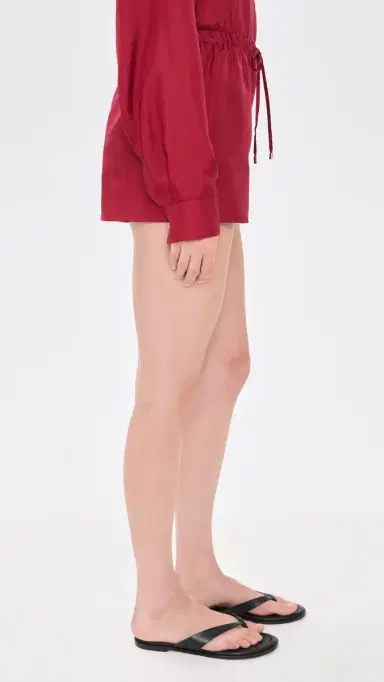 Comme Si Drawstring horts Deep Red | Thumbnail 4 Comme Si Drawstring horts Deep Red | Thumbnail 4