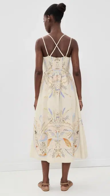 Cleobella aryam Midi Dress Goleta Print | Thumbnail 3 Cleobella aryam Midi Dress Goleta Print | Thumbnail 3