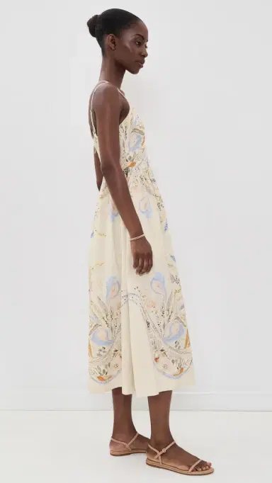 Cleobella aryam Midi Dress Goleta Print | Thumbnail 4 Cleobella aryam Midi Dress Goleta Print | Thumbnail 4
