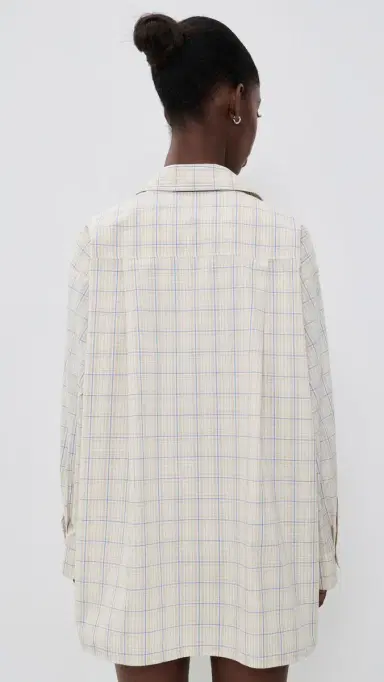 Faithfull Angelo Shirt Flor Check/Antique White | Thumbnail 3 Faithfull Angelo Shirt Flor Check/Antique White | Thumbnail 3