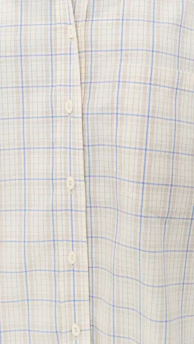 Faithfull Angelo Shirt Flor Check/Antique White | Thumbnail 6 Faithfull Angelo Shirt Flor Check/Antique White | Thumbnail 6