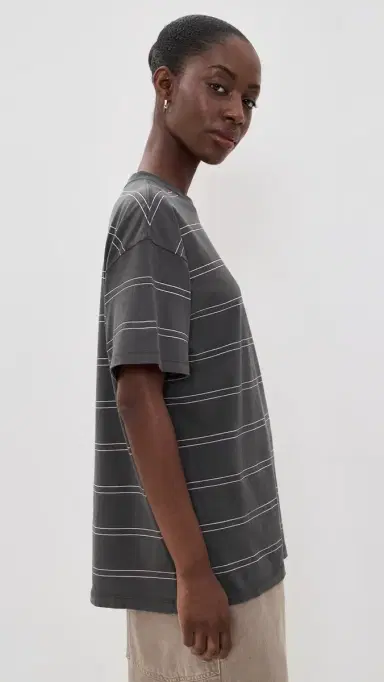 Carhartt WIP Short Sleeve Bert Pocket T-Shirt Bert tripe/Graphite | Thumbnail 4 Carhartt WIP Short Sleeve Bert Pocket T-Shirt Bert tripe/Graphite | Thumbnail 4