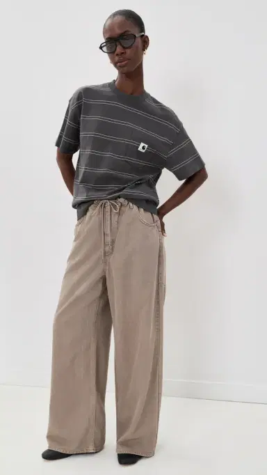 Carhartt WIP Short Sleeve Bert Pocket T-Shirt Bert tripe/Graphite | Thumbnail 5 Carhartt WIP Short Sleeve Bert Pocket T-Shirt Bert tripe/Graphite | Thumbnail 5