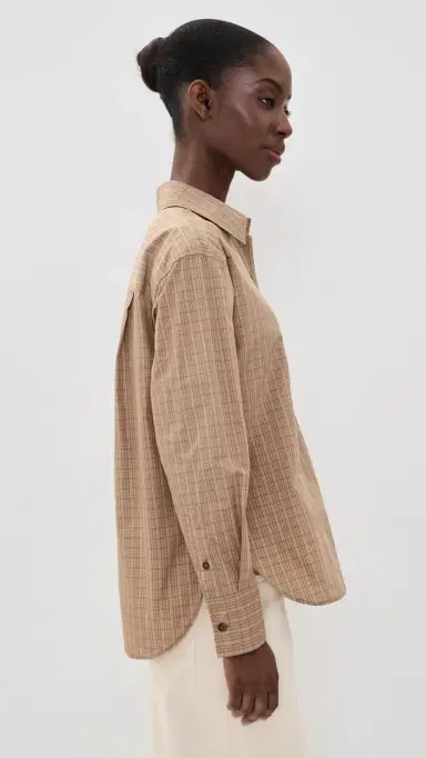 rag & bone Connie Taffeta Plaid Shirt | Thumbnail 4 rag & bone Connie Taffeta Plaid Shirt | Thumbnail 4