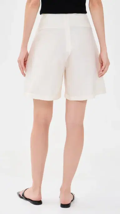 CHAN LUU Techno Taffeta Long Shorts Pearl 4 | Thumbnail 3 CHAN LUU Techno Taffeta Long Shorts Pearl 4 | Thumbnail 3