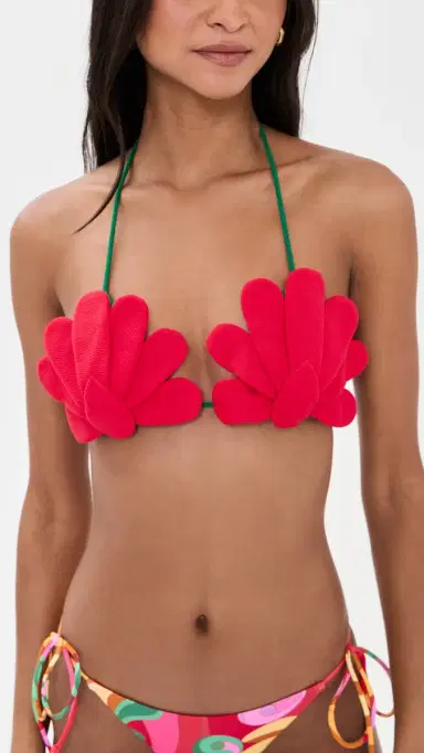 FARM Rio Placed 3D Bikini Top Banana Queen | Thumbnail 2 FARM Rio Placed 3D Bikini Top Banana Queen | Thumbnail 2