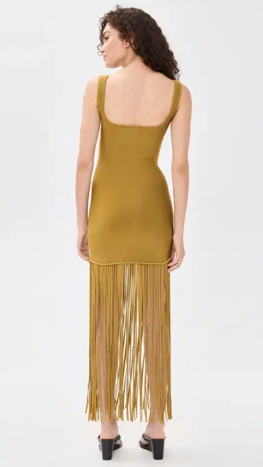 Retrofête addler Dress Ochre | Thumbnail 3 Retrofête addler Dress Ochre | Thumbnail 3