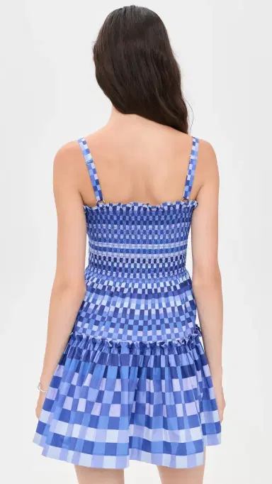 Hill House Home The Seraphina Mini Nap Dress Geo Gingham | Thumbnail 3 Hill House Home The Seraphina Mini Nap Dress Geo Gingham | Thumbnail 3