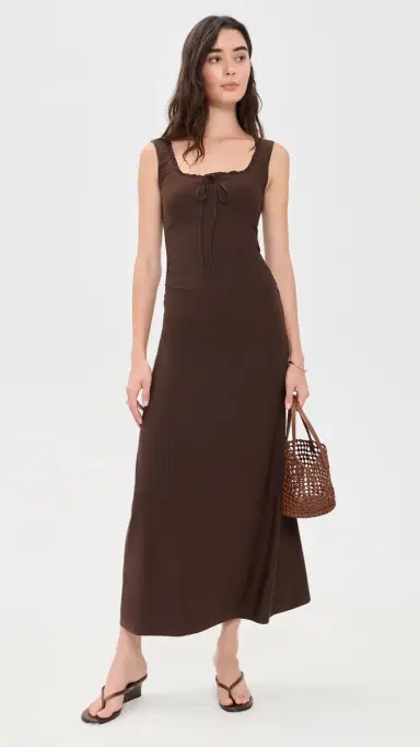 Hill House Home The Coraline Dress Chocolate | Thumbnail 5 Hill House Home The Coraline Dress Chocolate | Thumbnail 5