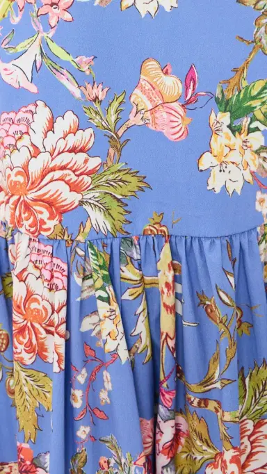 Hemant & Nandita Hema Maxi Dress Blue | Thumbnail 6 Hemant & Nandita Hema Maxi Dress Blue | Thumbnail 6