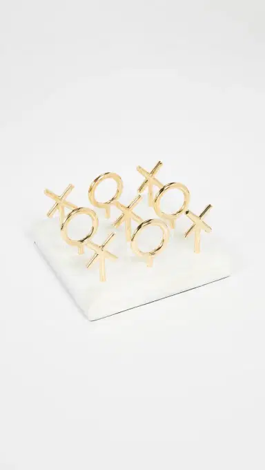 Jonathan Adler Brass Tic Tac Toe Game Brass | Thumbnail 2 Jonathan Adler Brass Tic Tac Toe Game Brass | Thumbnail 2