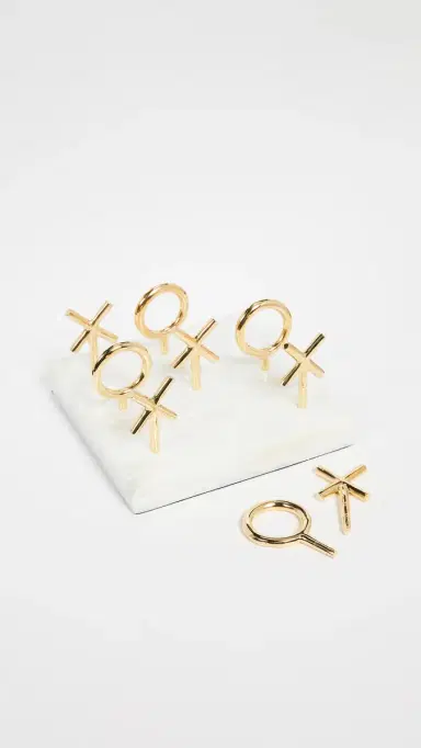 Jonathan Adler Brass Tic Tac Toe Game Brass | Thumbnail 3 Jonathan Adler Brass Tic Tac Toe Game Brass | Thumbnail 3